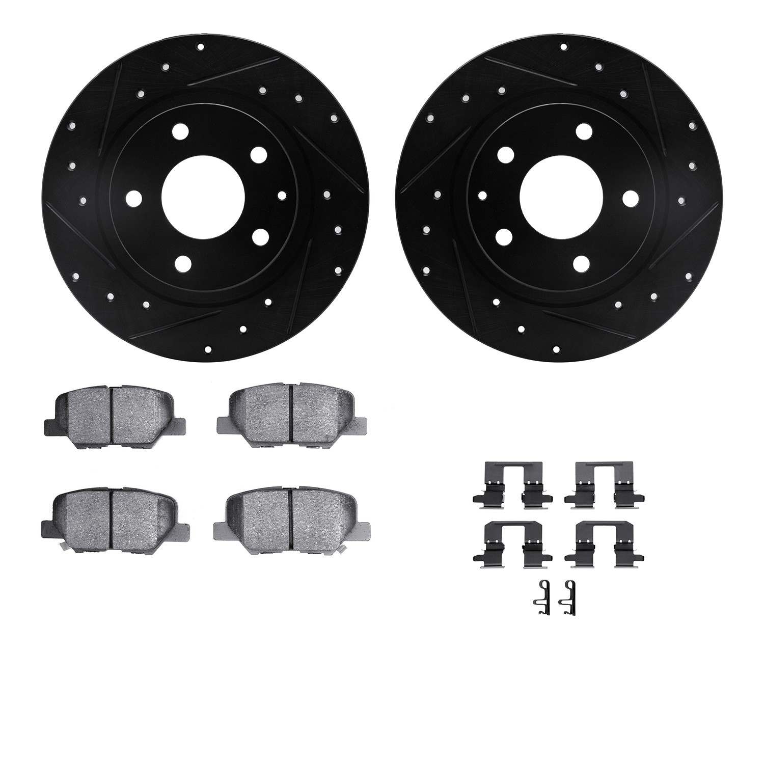 Dynamic Friction Company Disc Brake Kit 8312-80077