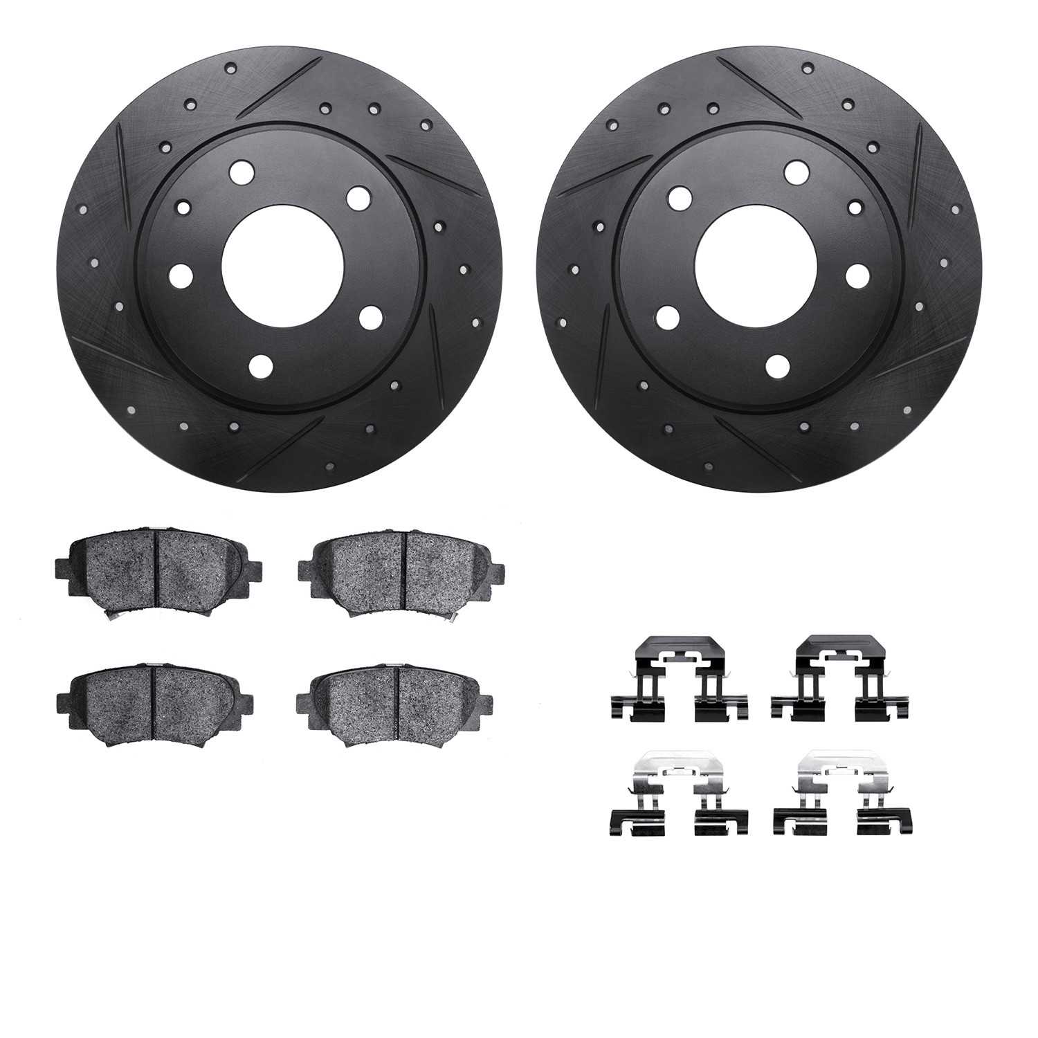 Dynamic Friction Company Disc Brake Kit 8312-80082