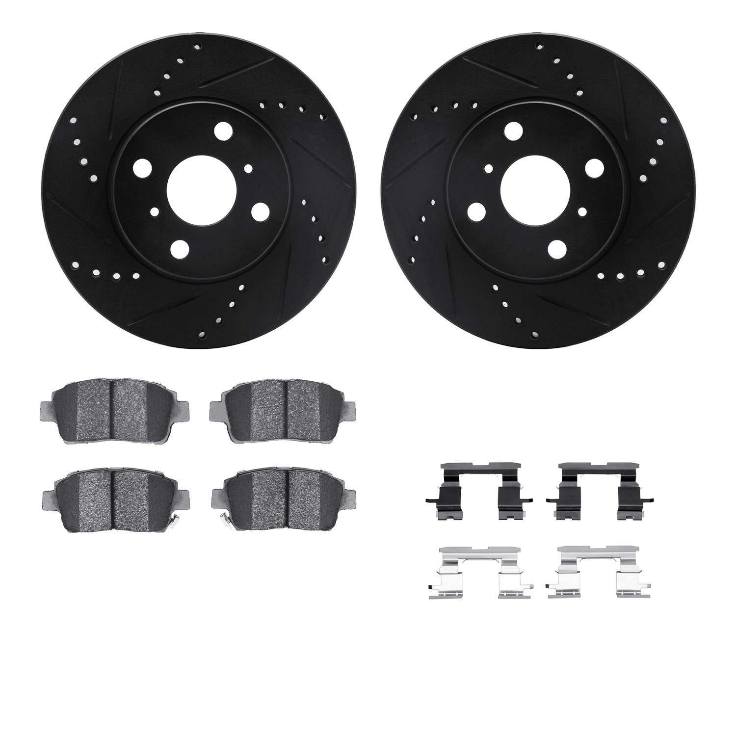 Dynamic Friction Company Disc Brake Kit 8312-91002