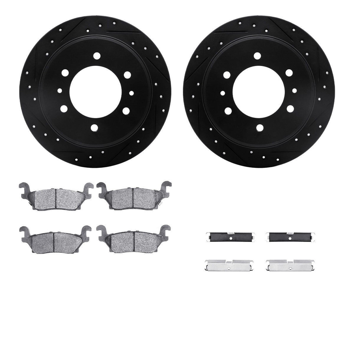 Dynamic Friction Company Disc Brake Kit 8312-93002