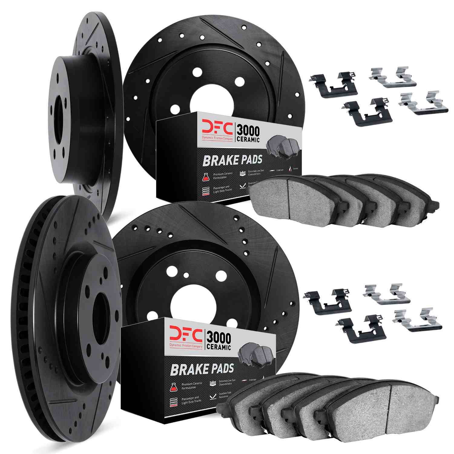 Dynamic Friction Company Disc Brake Kit 8314-03011