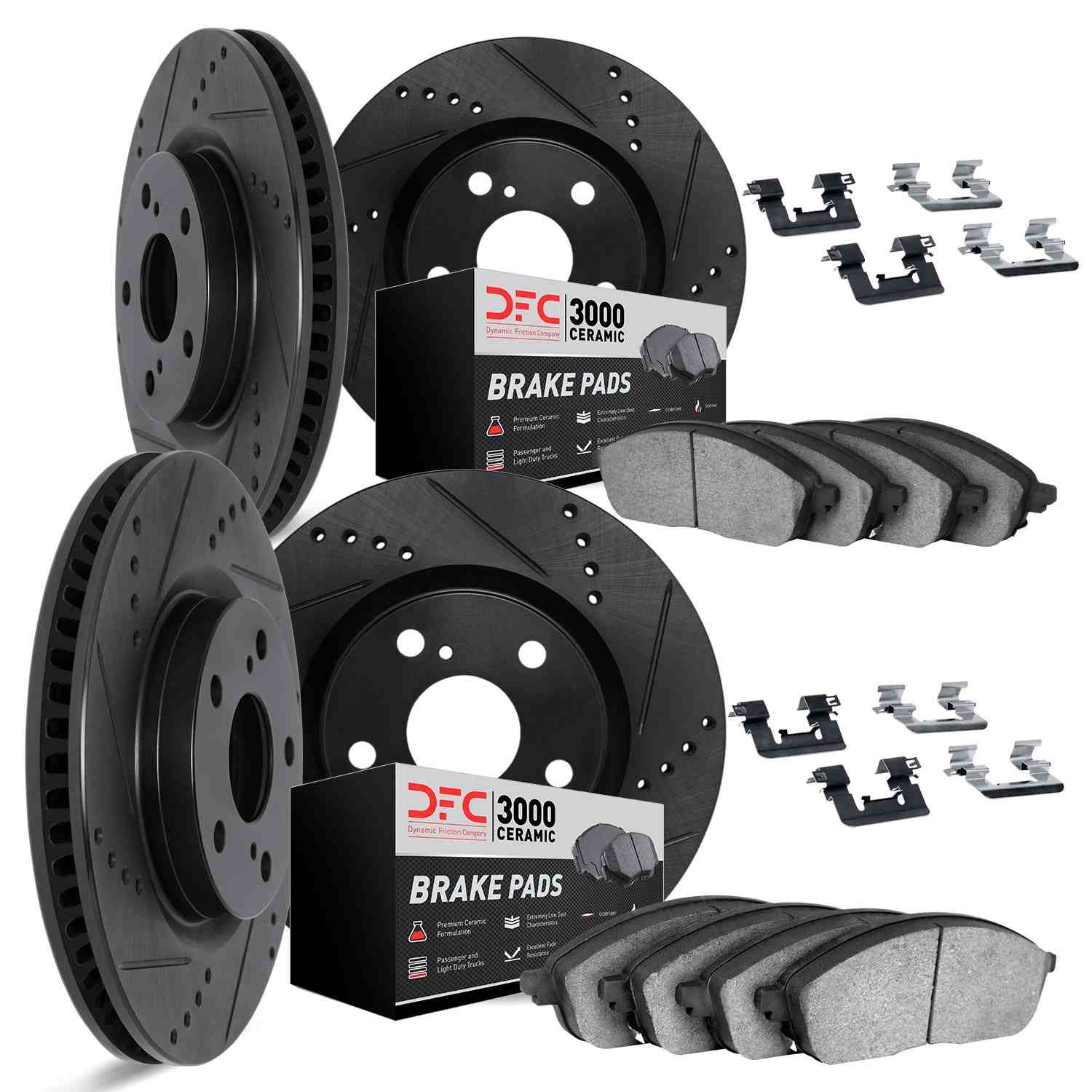 Dynamic Friction Company Disc Brake Kit 8314-03043