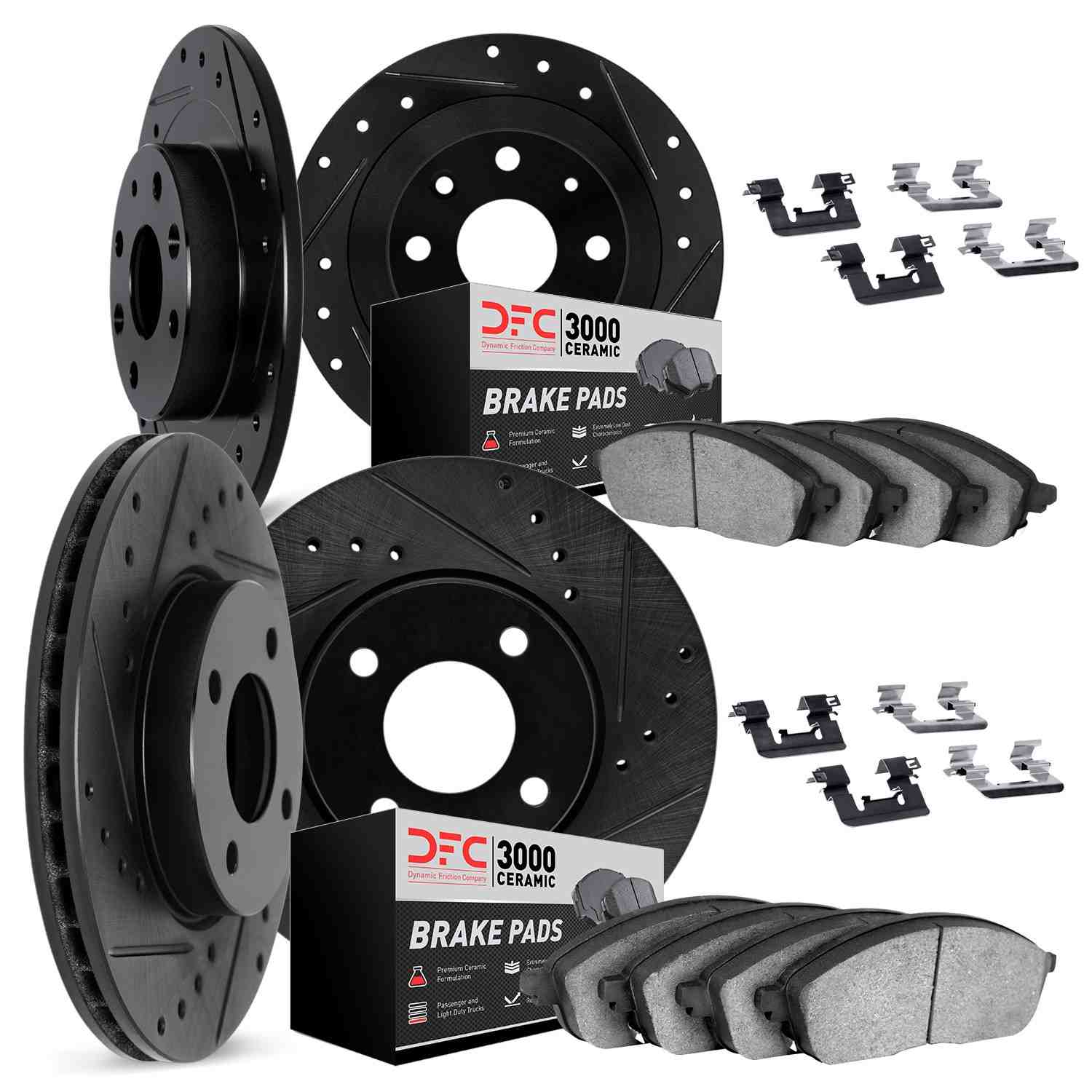 Dynamic Friction Company Disc Brake Kit 8314-07006