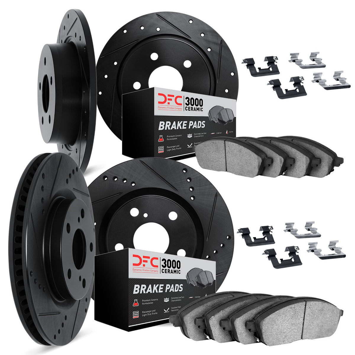 Dynamic Friction Company Disc Brake Kit 8314-31032