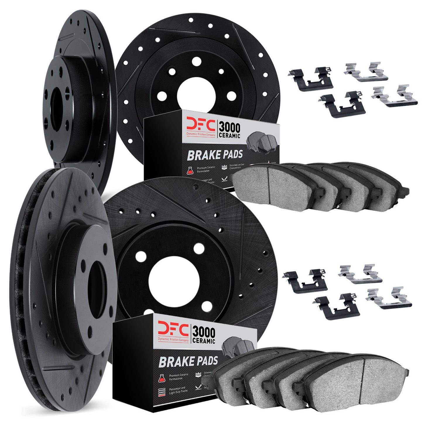 Dynamic Friction Company Disc Brake Kit 8314-32005