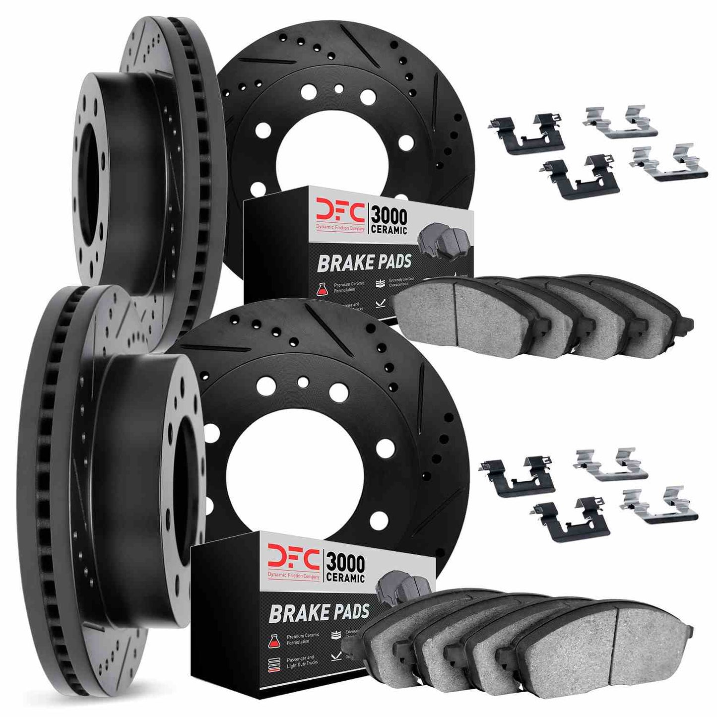 Dynamic Friction Company Disc Brake Kit 8314-48010