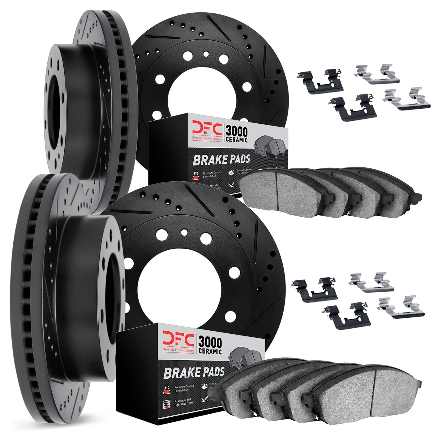 Dynamic Friction Company Disc Brake Kit 8314-48010