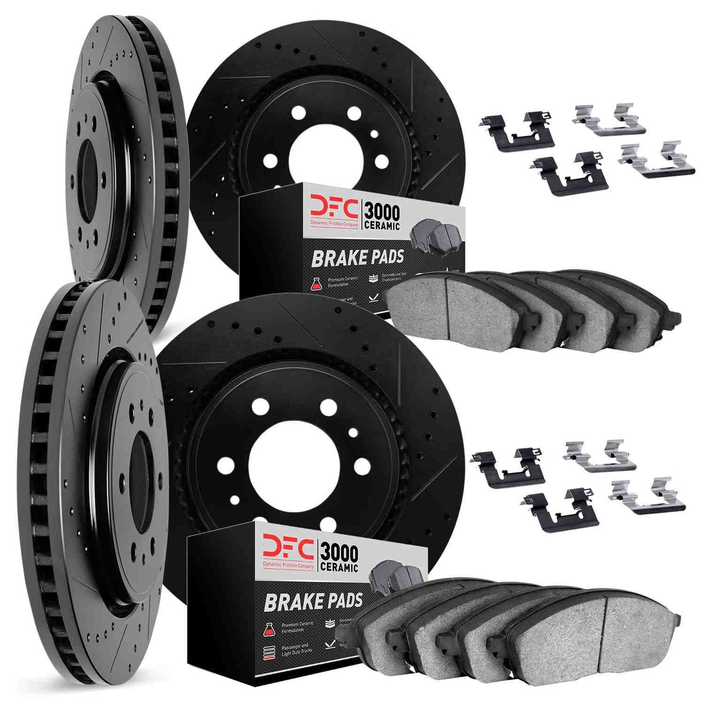 Dynamic Friction Company Disc Brake Kit 8314-48018