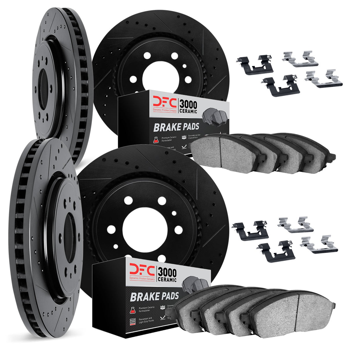 Dynamic Friction Company Disc Brake Kit 8314-48026