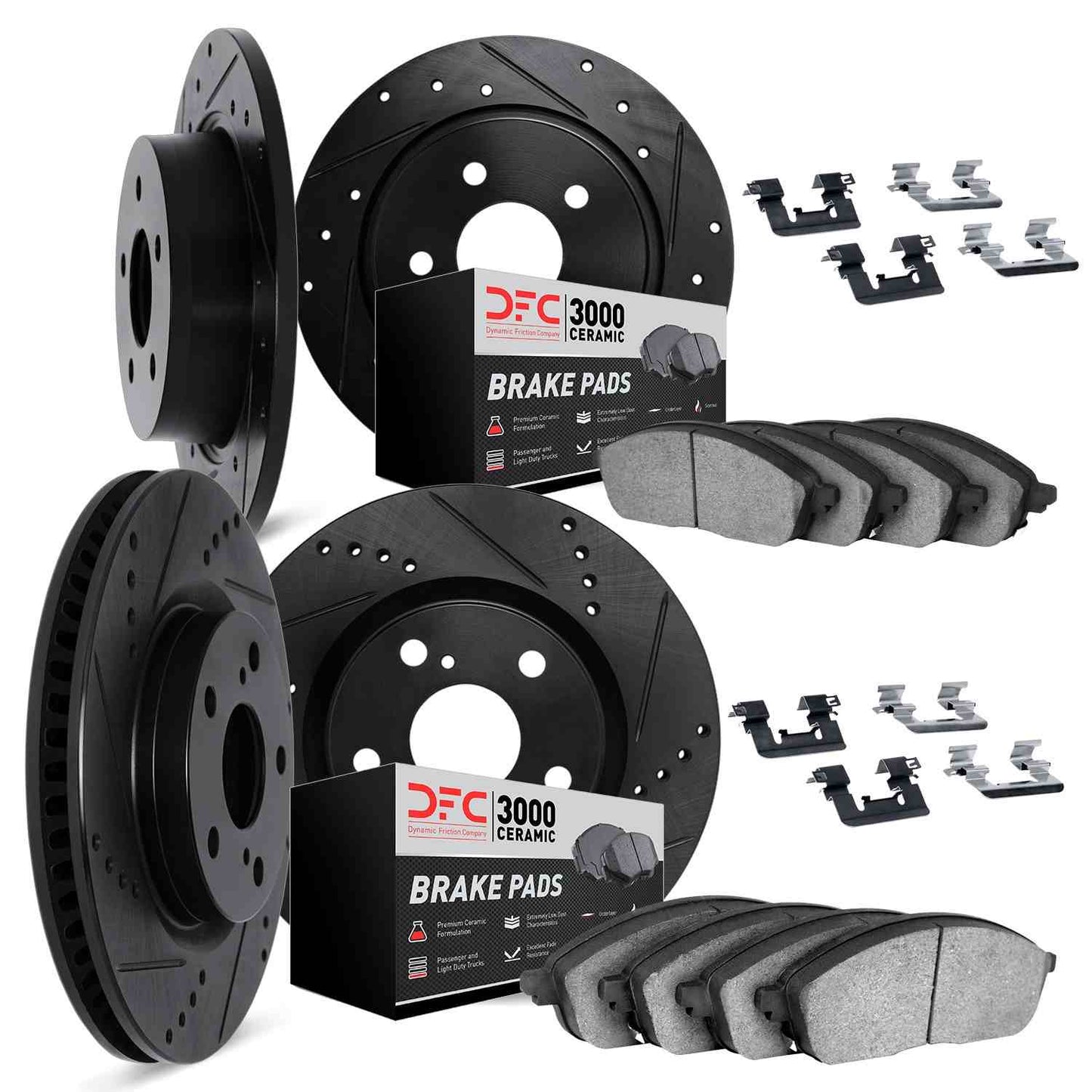 Dynamic Friction Company Disc Brake Kit 8314-54079