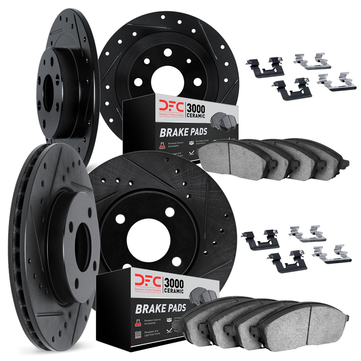 Dynamic Friction Company Disc Brake Kit 8314-59065
