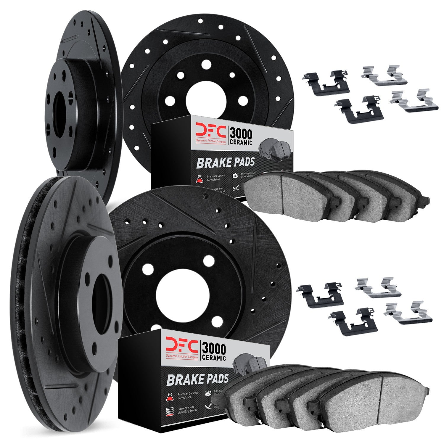 Dynamic Friction Company Disc Brake Kit 8314-67019