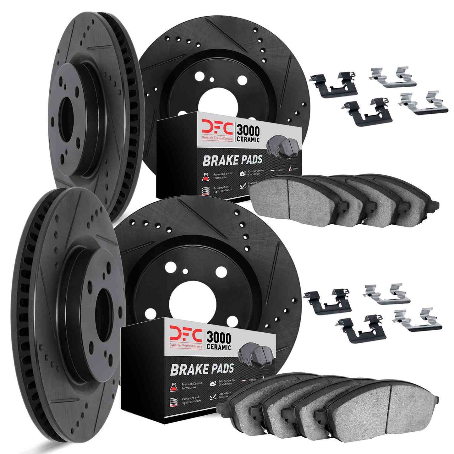 Dynamic Friction Company Disc Brake Kit 8314-75014