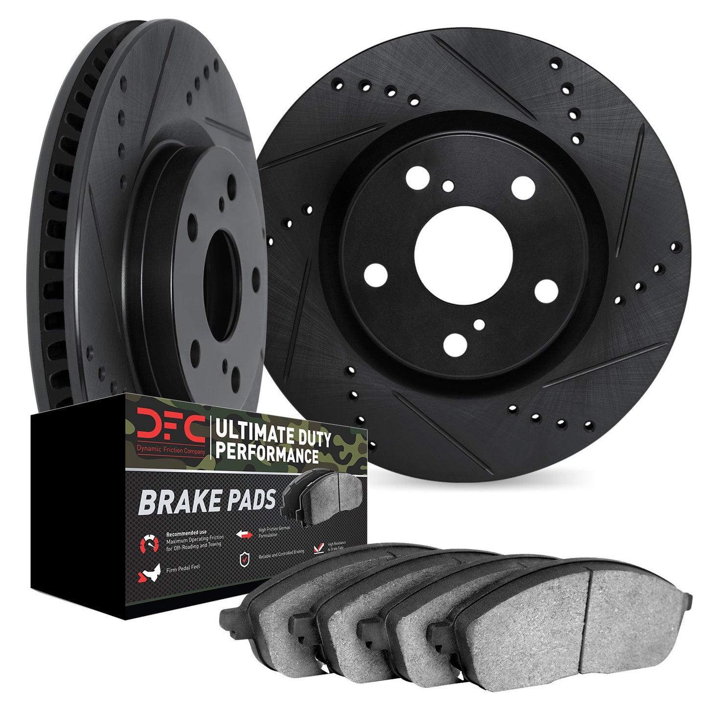 Dynamic Friction Company Disc Brake Kit 8402-54009