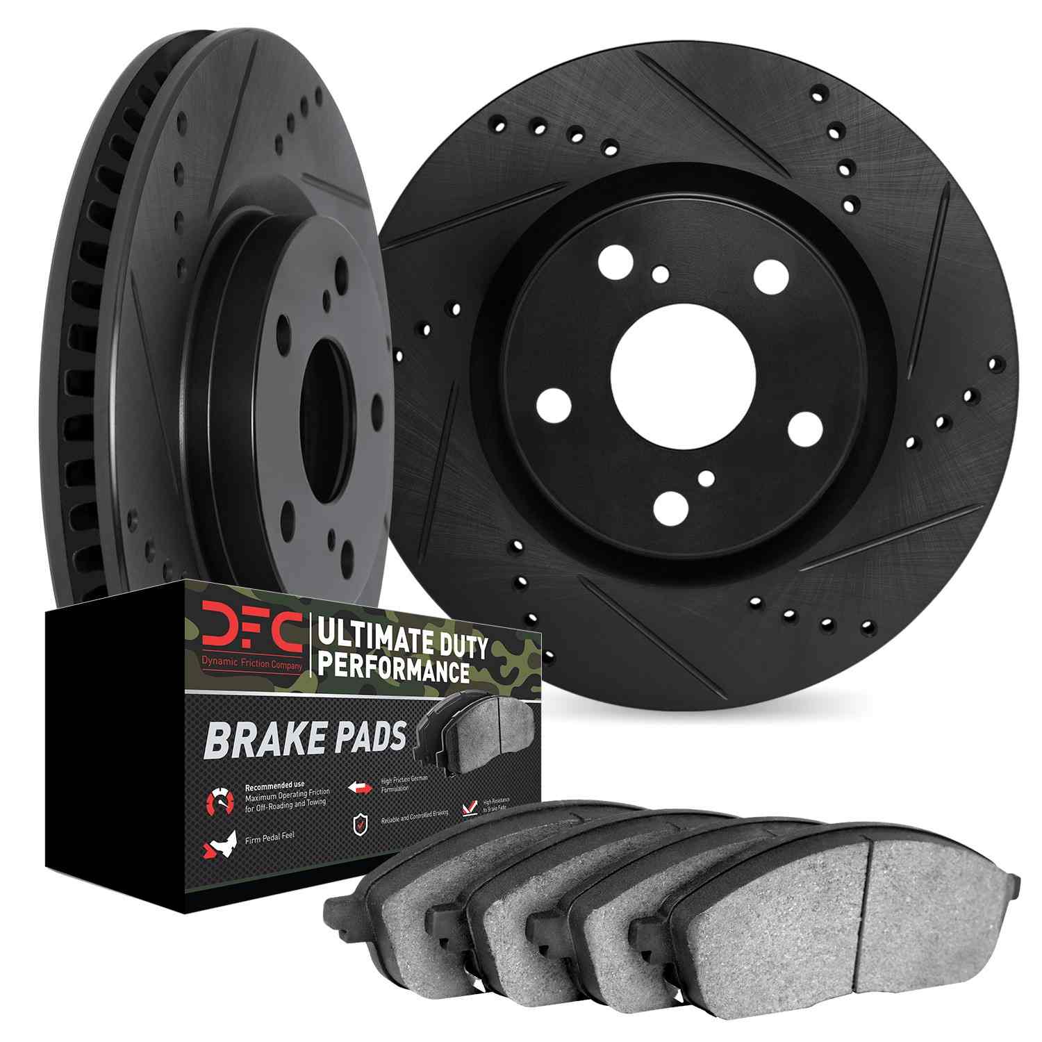 Dynamic Friction Company Disc Brake Kit 8402-76008