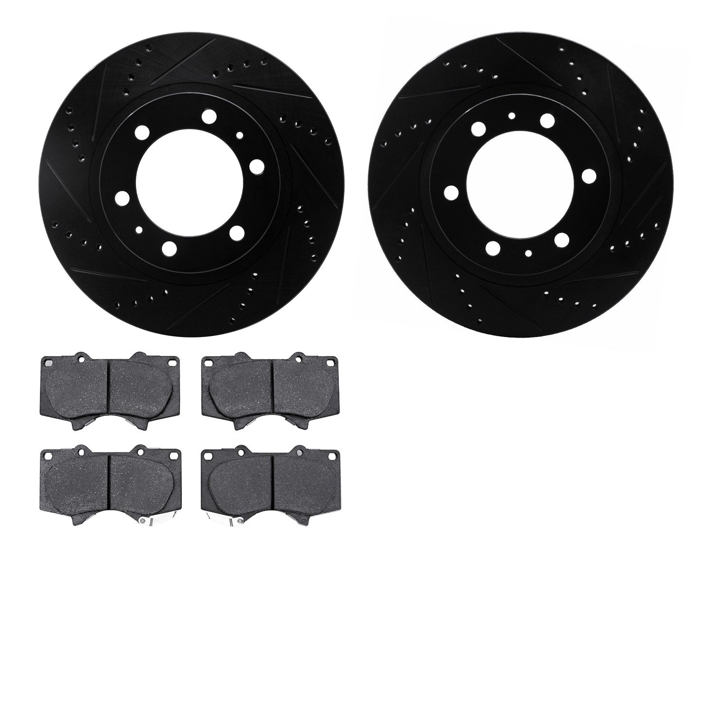 Dynamic Friction Company Disc Brake Kit 8402-76018