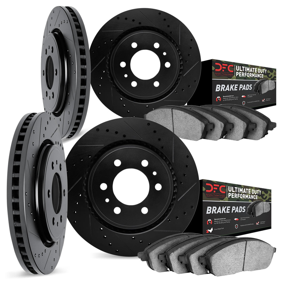 Dynamic Friction Company Disc Brake Kit 8404-48014