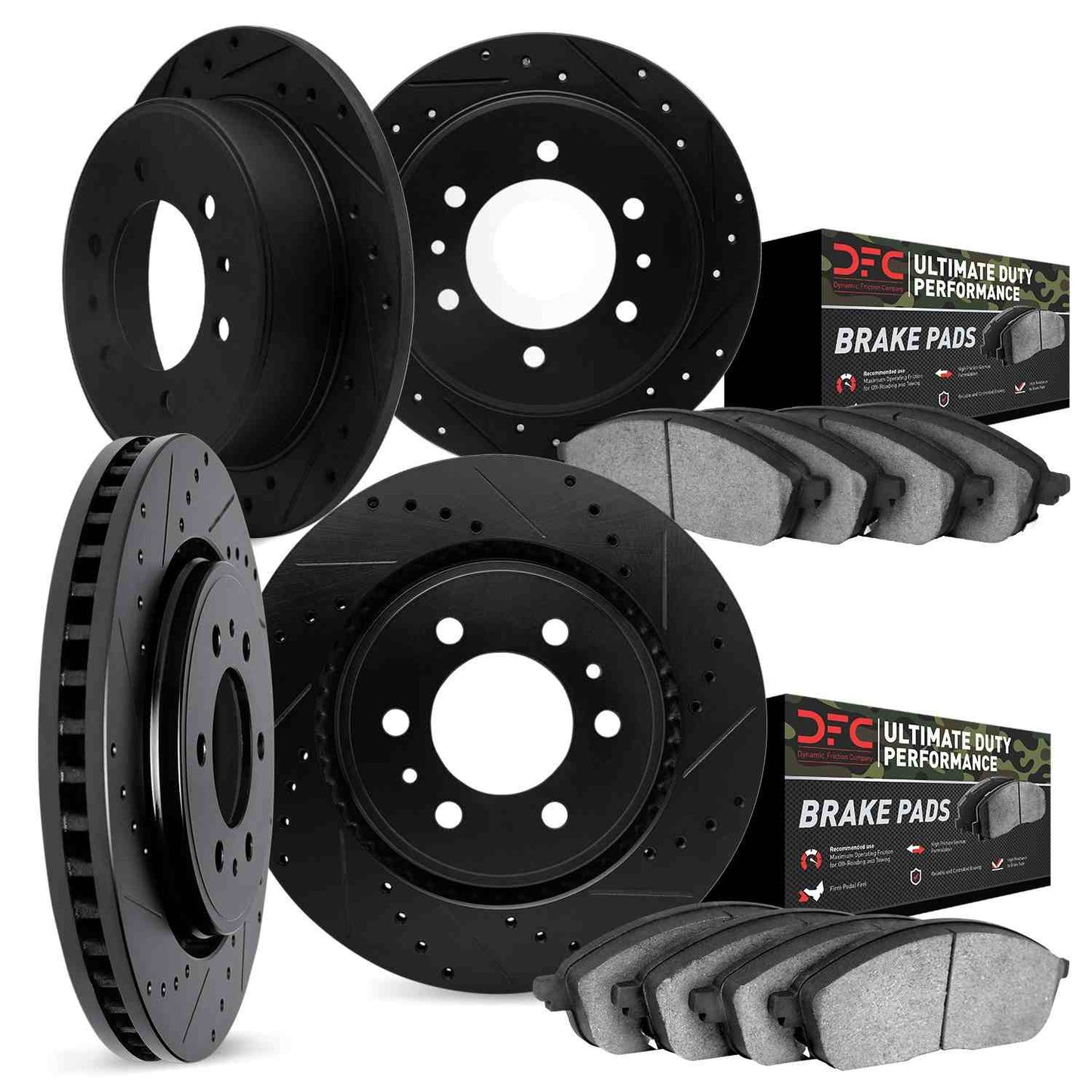Dynamic Friction Company Disc Brake Kit 8404-67001