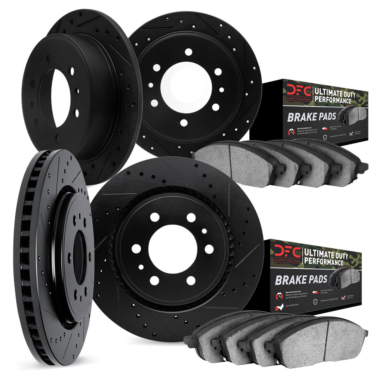 Dynamic Friction Company Disc Brake Kit 8404-67002
