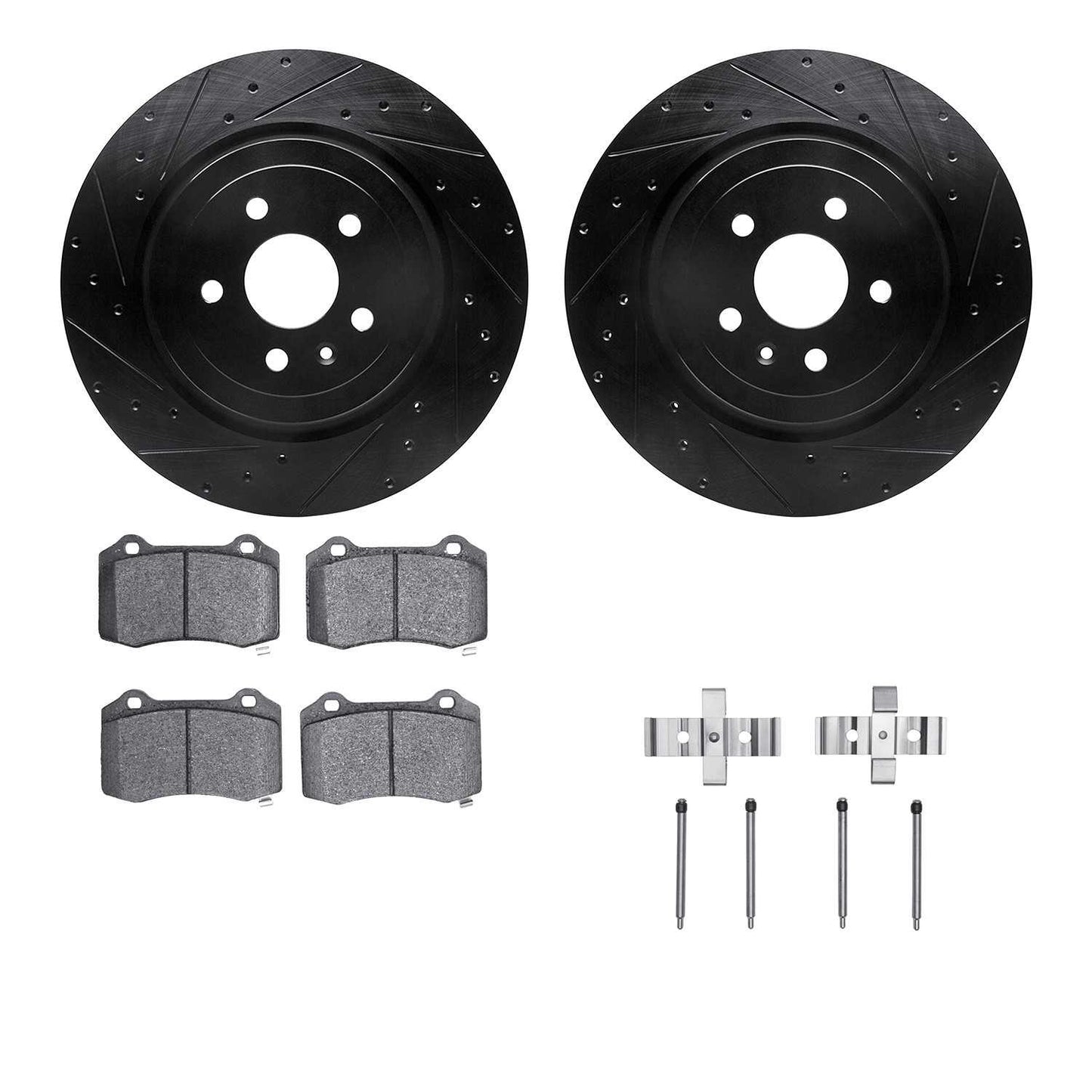 Dynamic Friction Company Disc Brake Kit 8412-26001