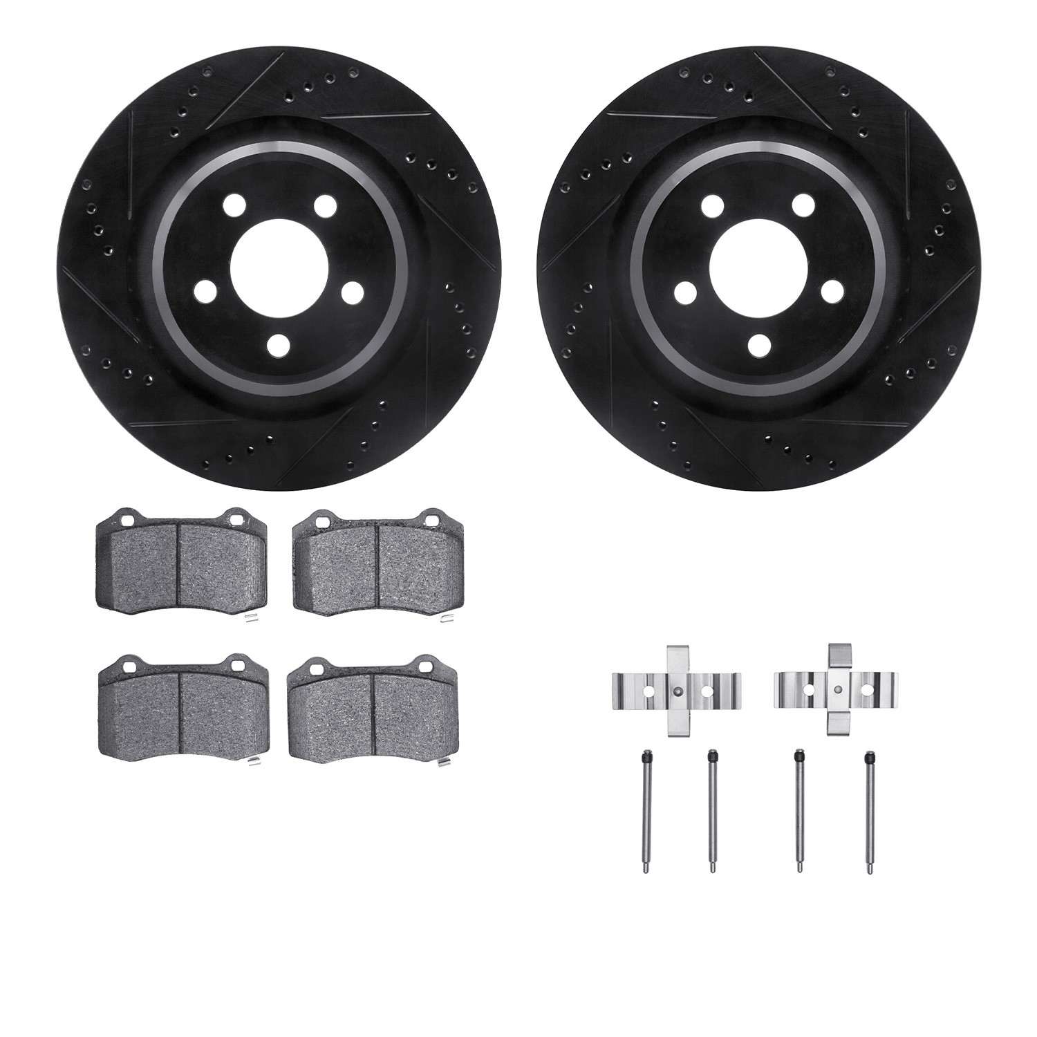 Dynamic Friction Company Disc Brake Kit 8412-39002