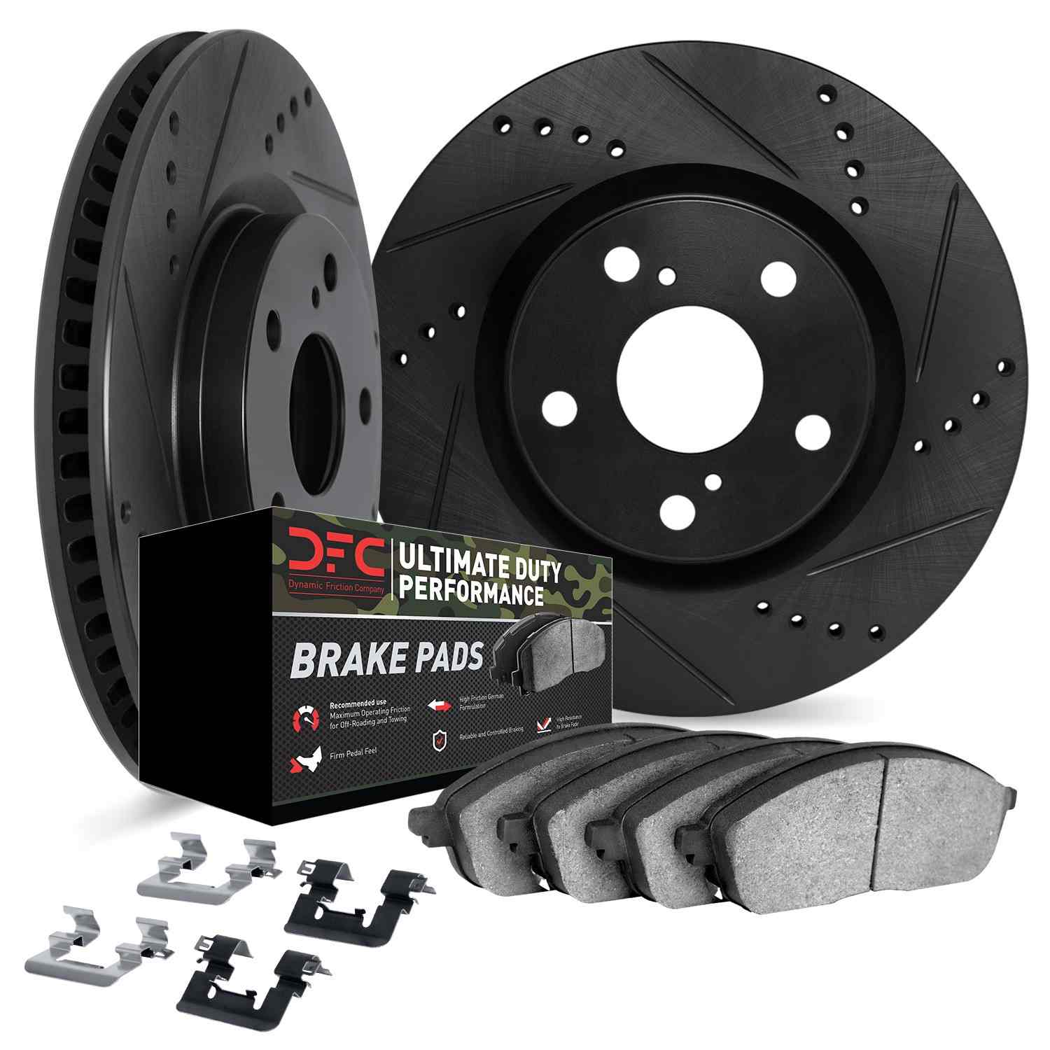 Dynamic Friction Company Disc Brake Kit 8412-39002