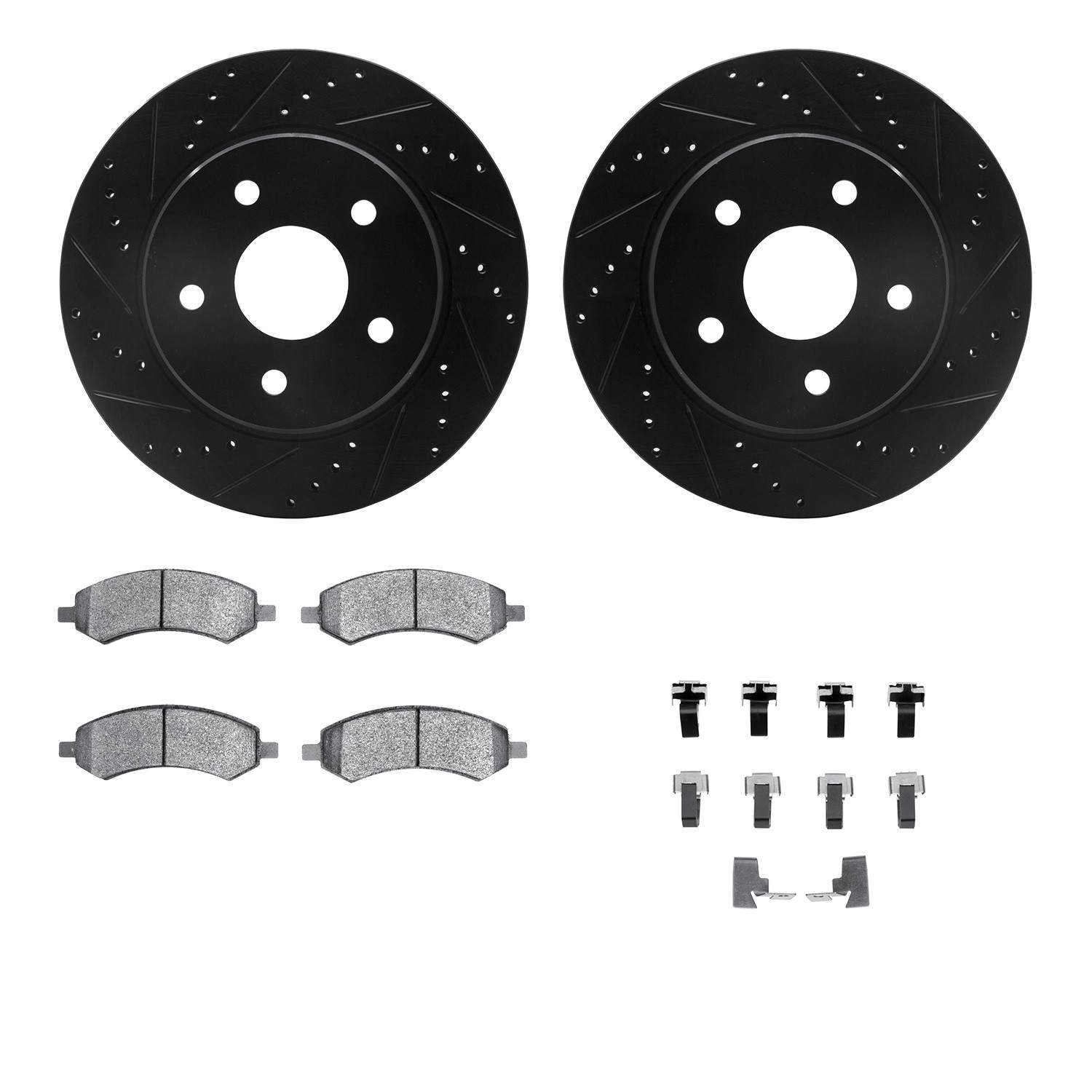 Dynamic Friction Company Disc Brake Kit 8412-40010