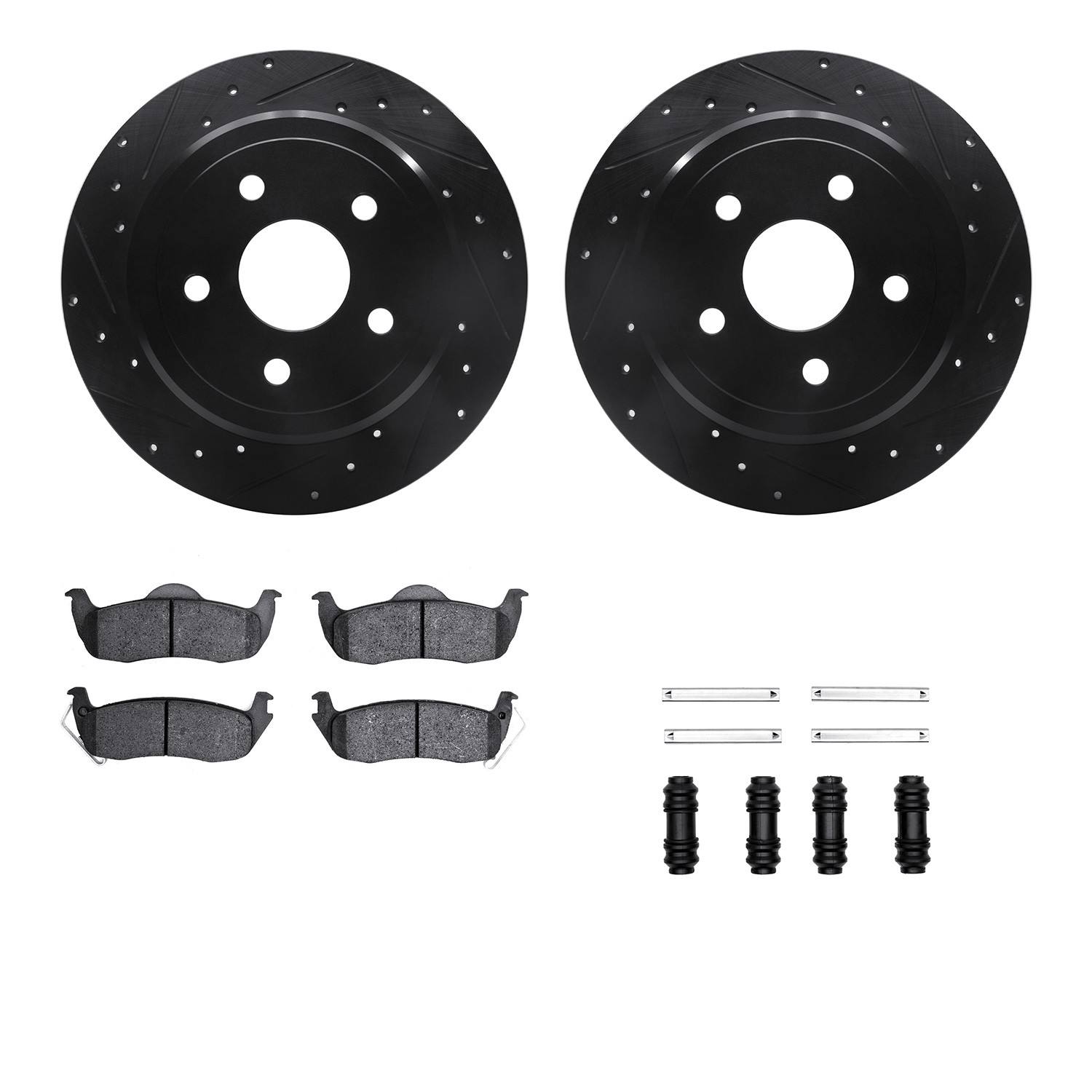 Dynamic Friction Company Disc Brake Kit 8412-42002