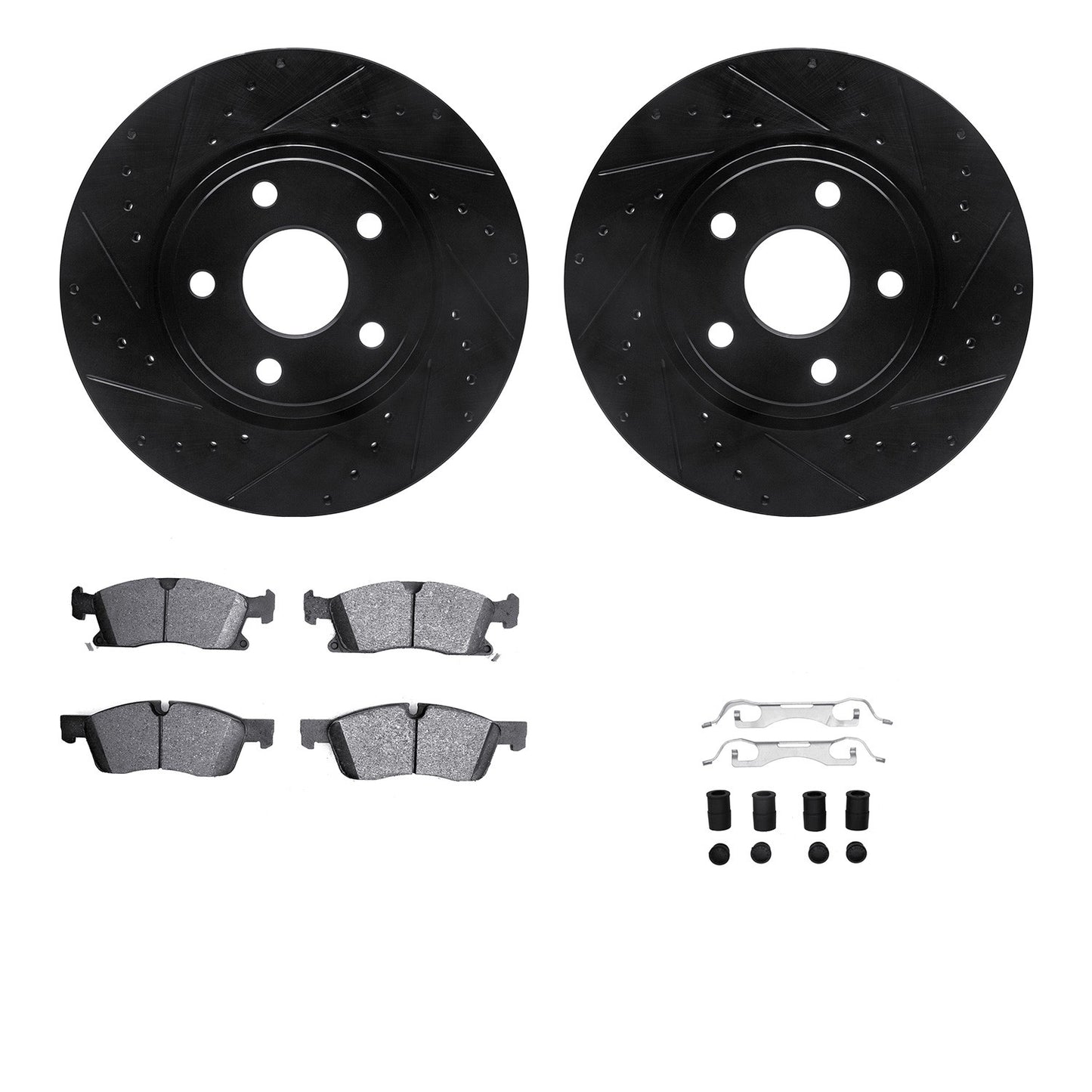 Dynamic Friction Company Disc Brake Kit 8412-42006