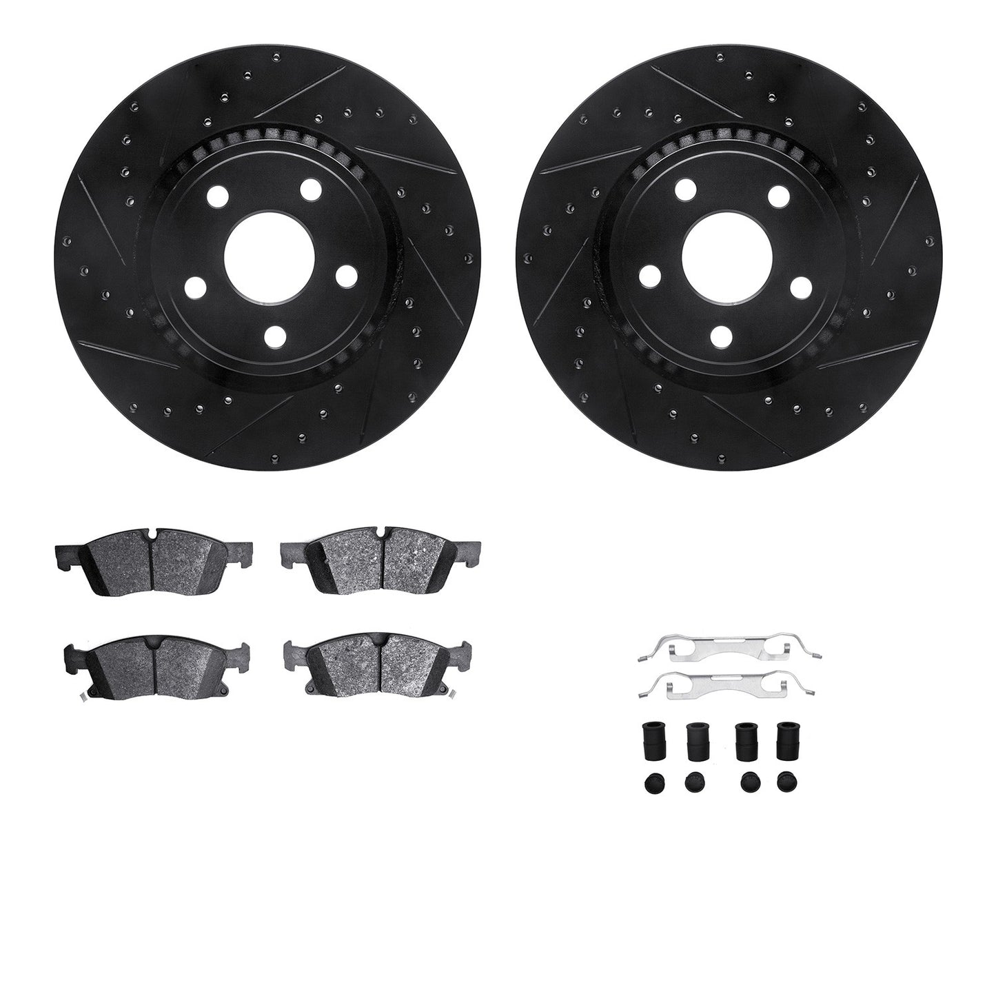 Dynamic Friction Company Disc Brake Kit 8412-42008