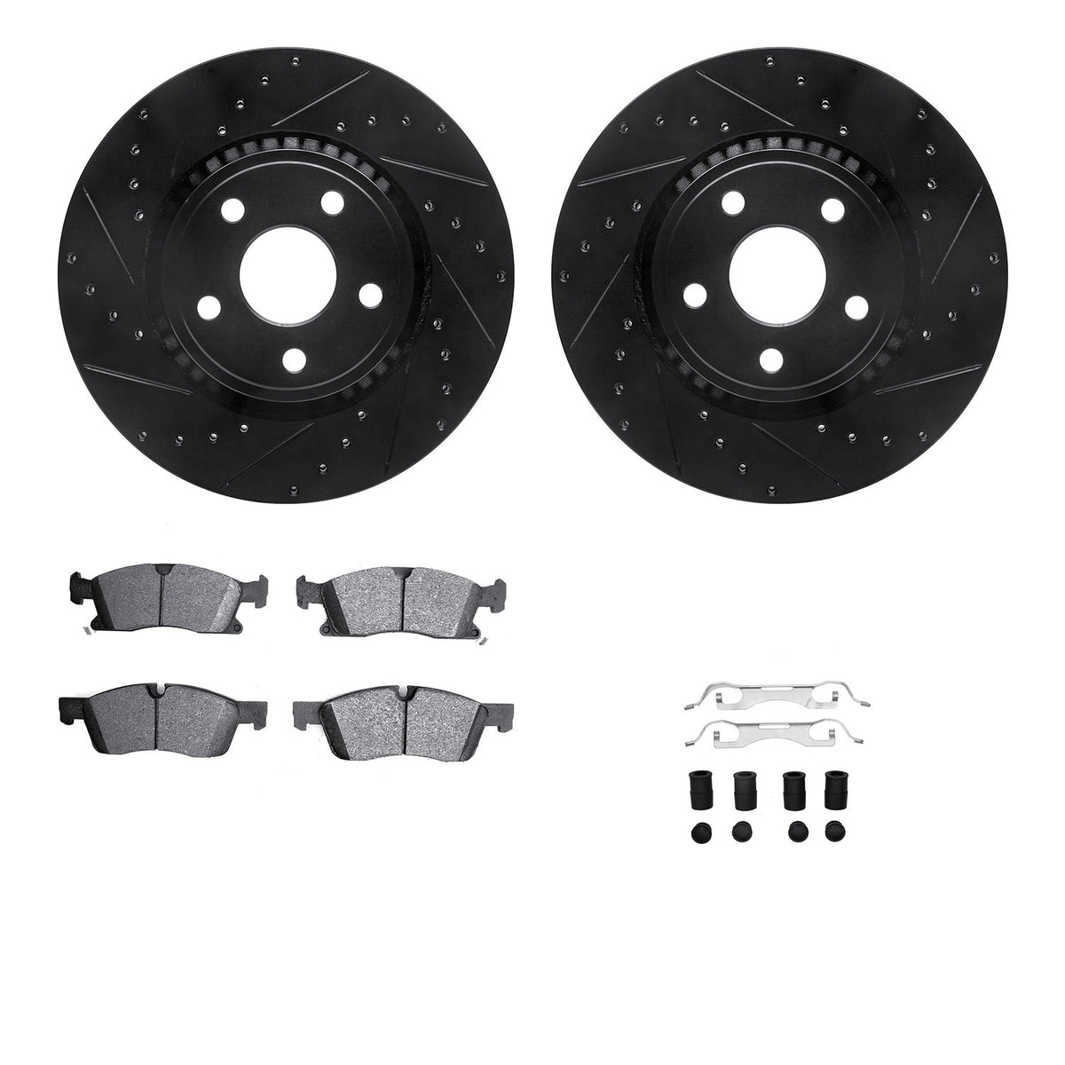 Dynamic Friction Company Disc Brake Kit 8412-42009