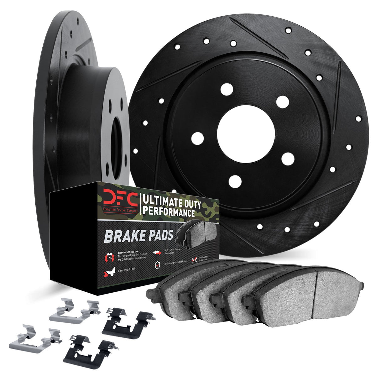 Dynamic Friction Company Disc Brake Kit 8412-42012