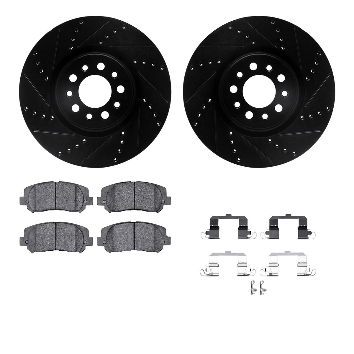 Dynamic Friction Company Disc Brake Kit 8412-42015