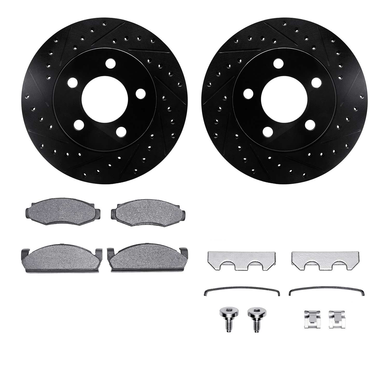 Dynamic Friction Company Disc Brake Kit 8412-42017