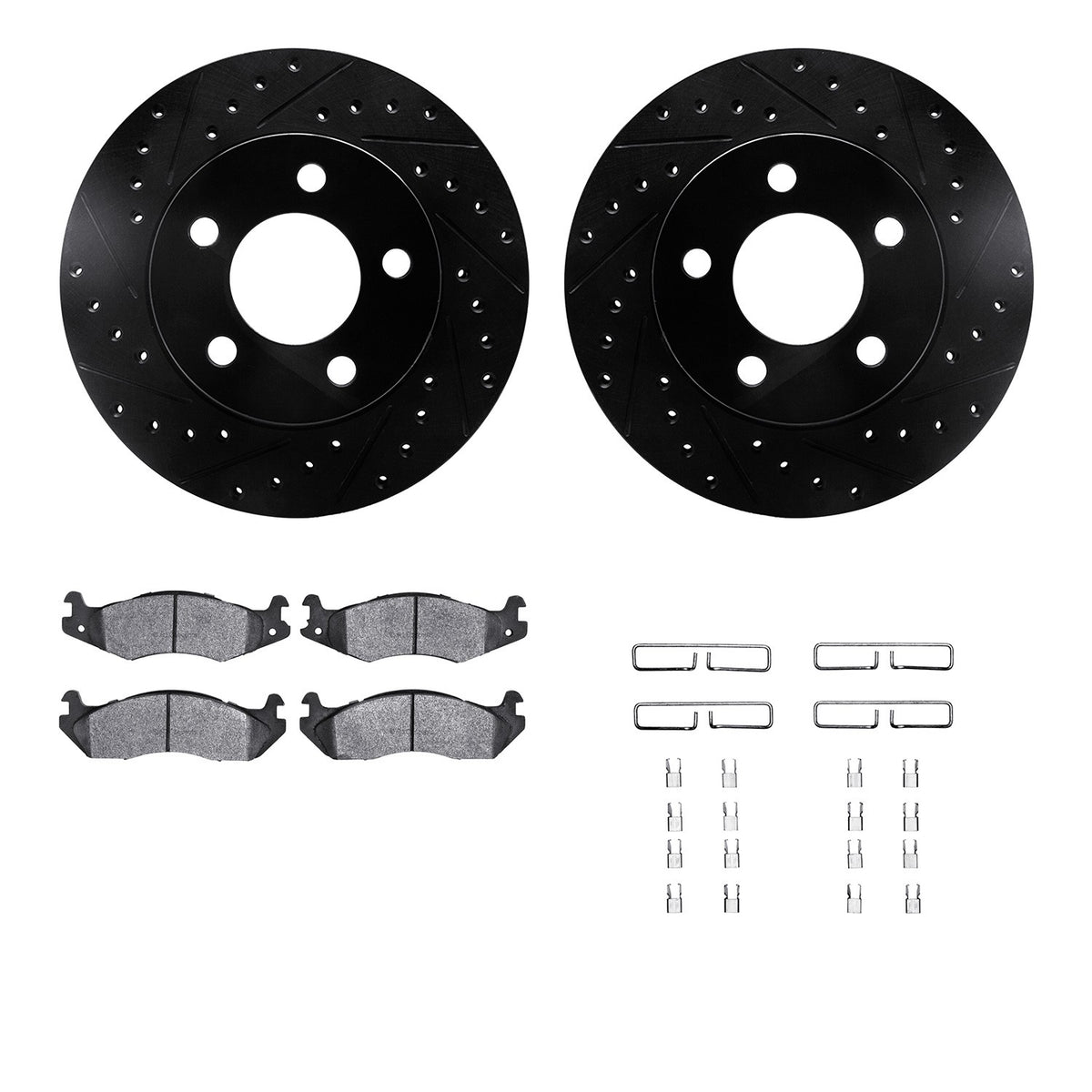 Dynamic Friction Company Disc Brake Kit 8412-42018