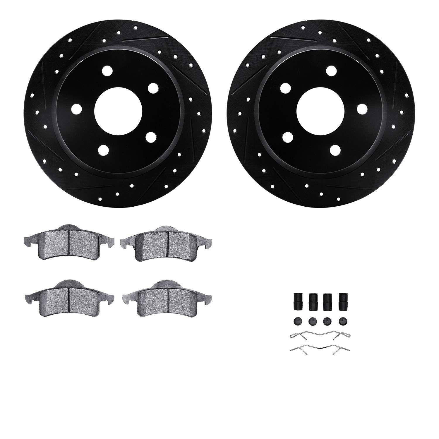 Dynamic Friction Company Disc Brake Kit 8412-42034