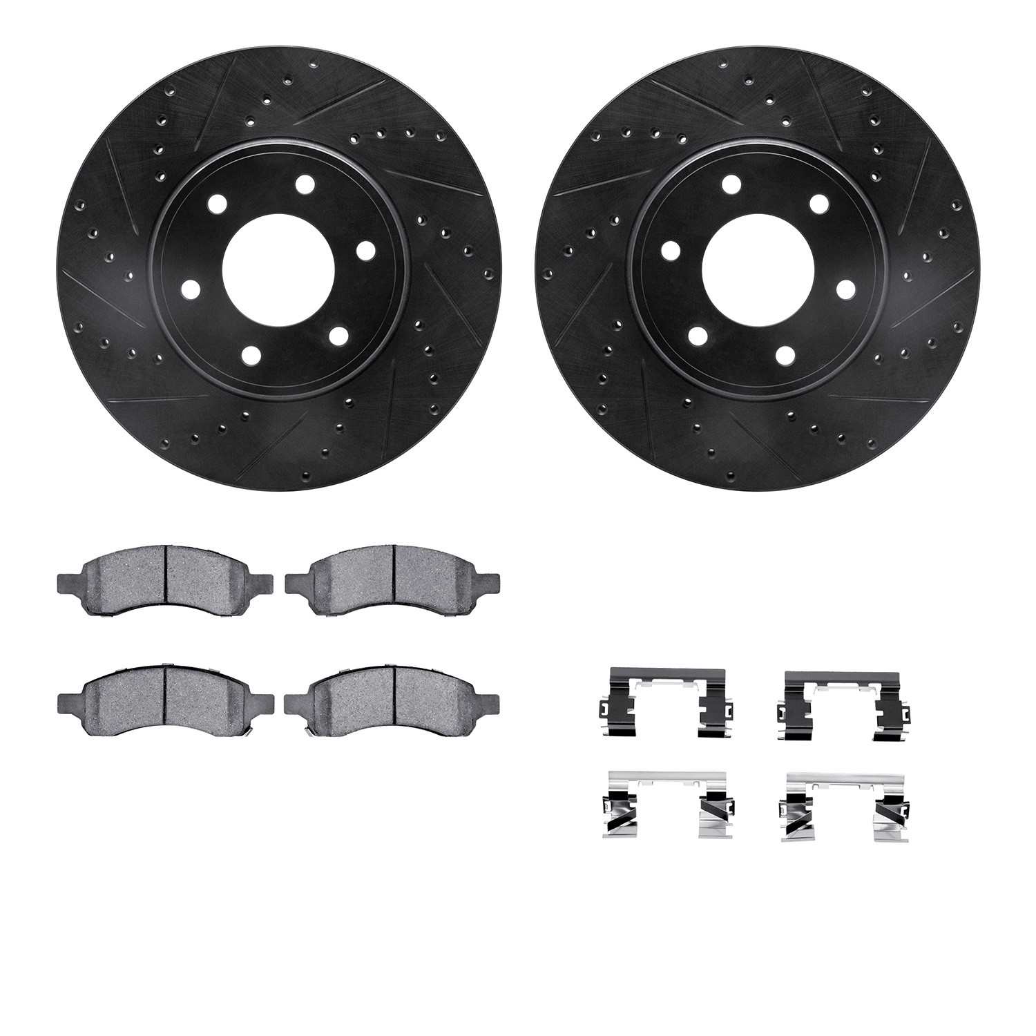 Dynamic Friction Company Disc Brake Kit 8412-47014