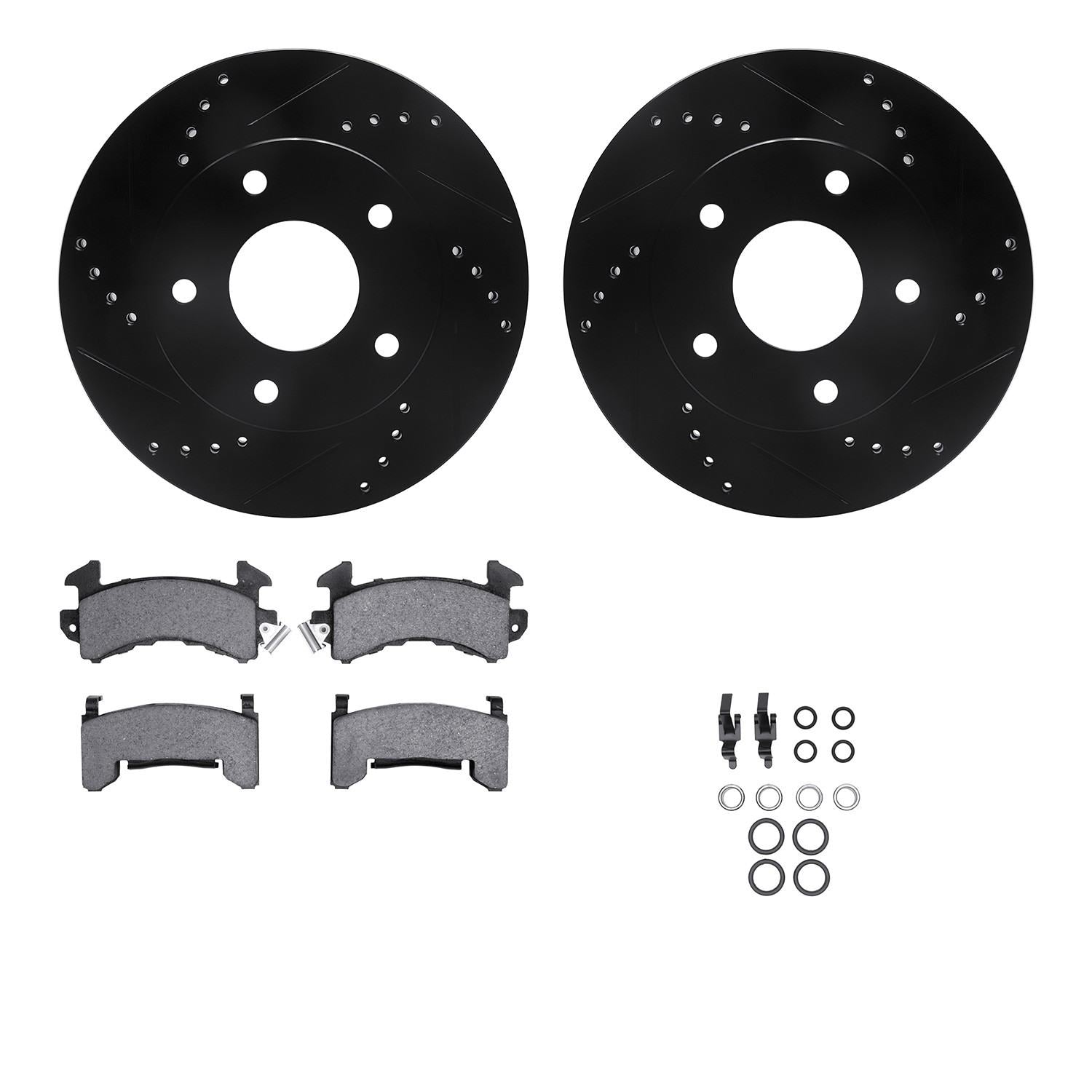 Dynamic Friction Company Disc Brake Kit 8412-48002