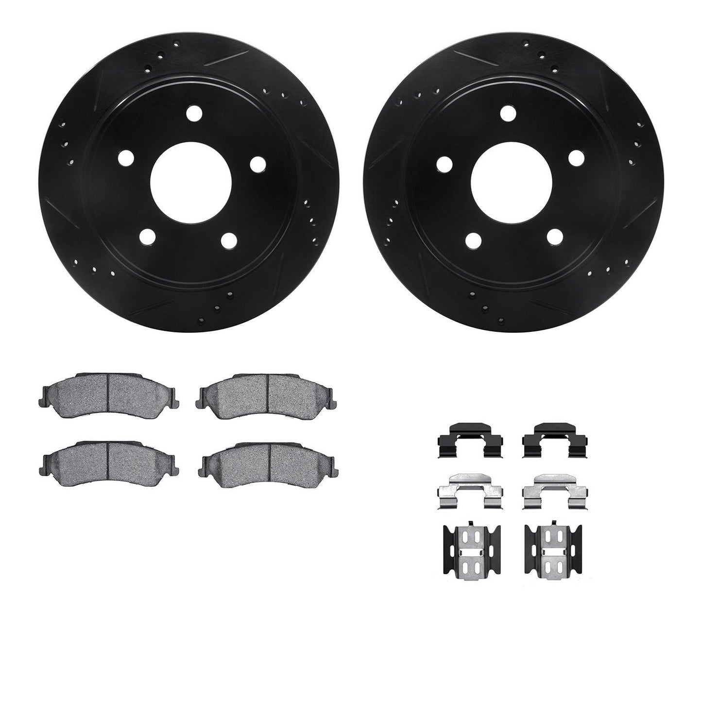 Dynamic Friction Company Disc Brake Kit 8412-48019
