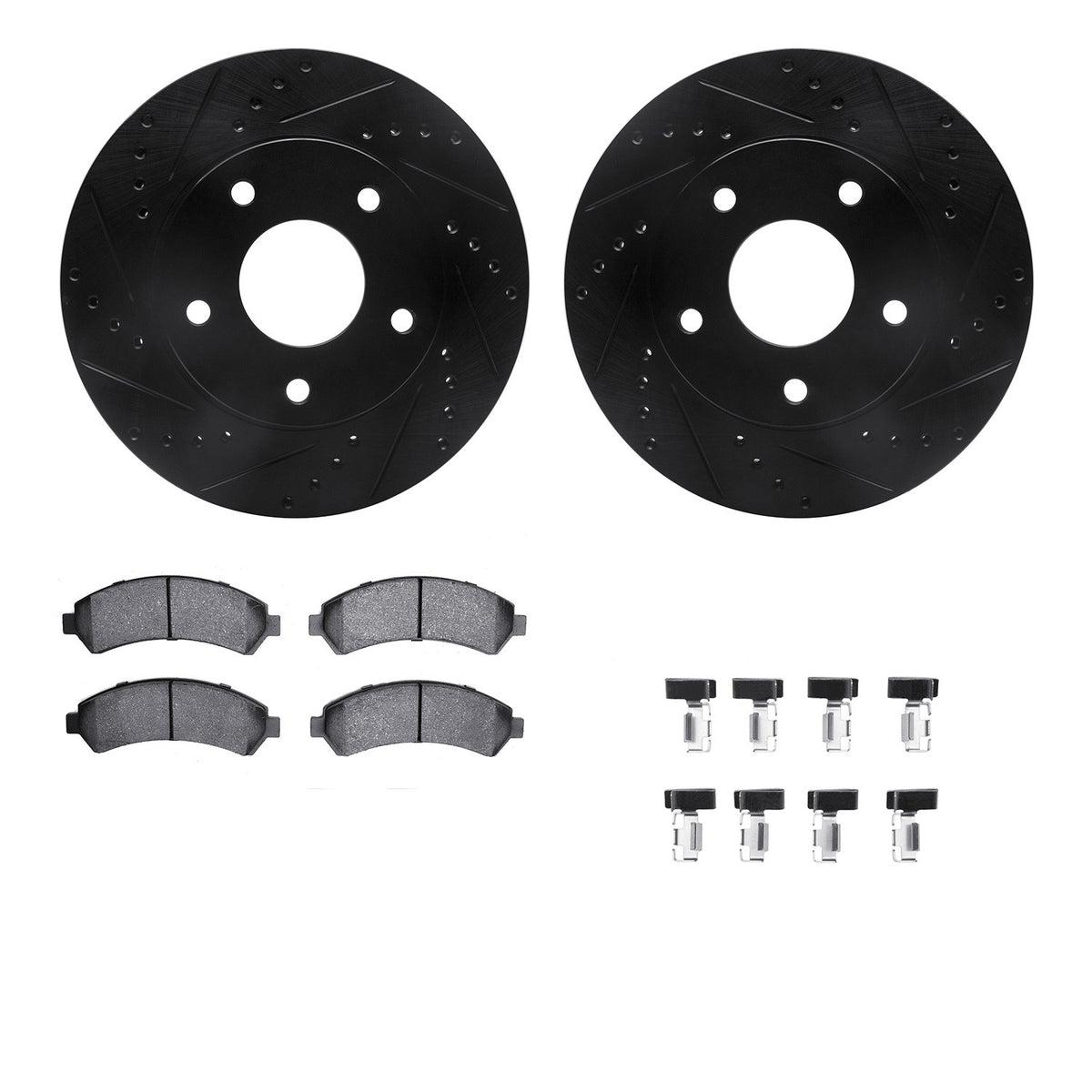 Dynamic Friction Company Disc Brake Kit 8412-48020
