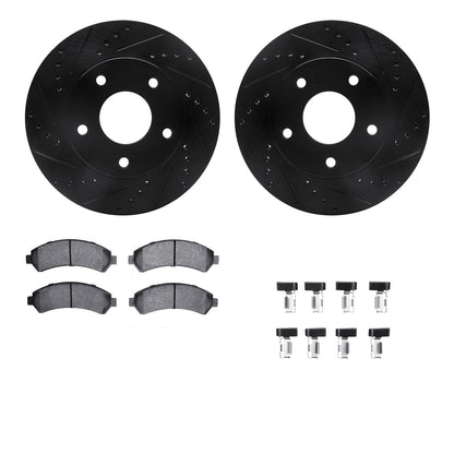 Dynamic Friction Company Disc Brake Kit 8412-48020
