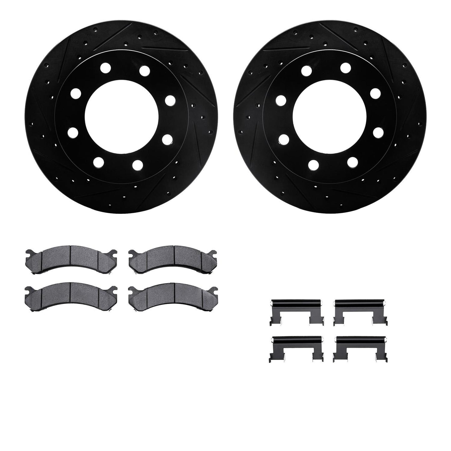 Dynamic Friction Company Disc Brake Kit 8412-48025