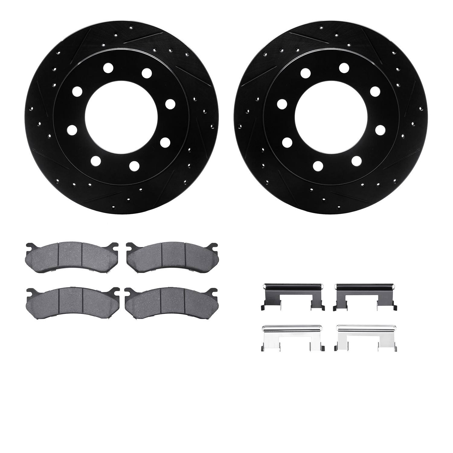 Dynamic Friction Company Disc Brake Kit 8412-48026