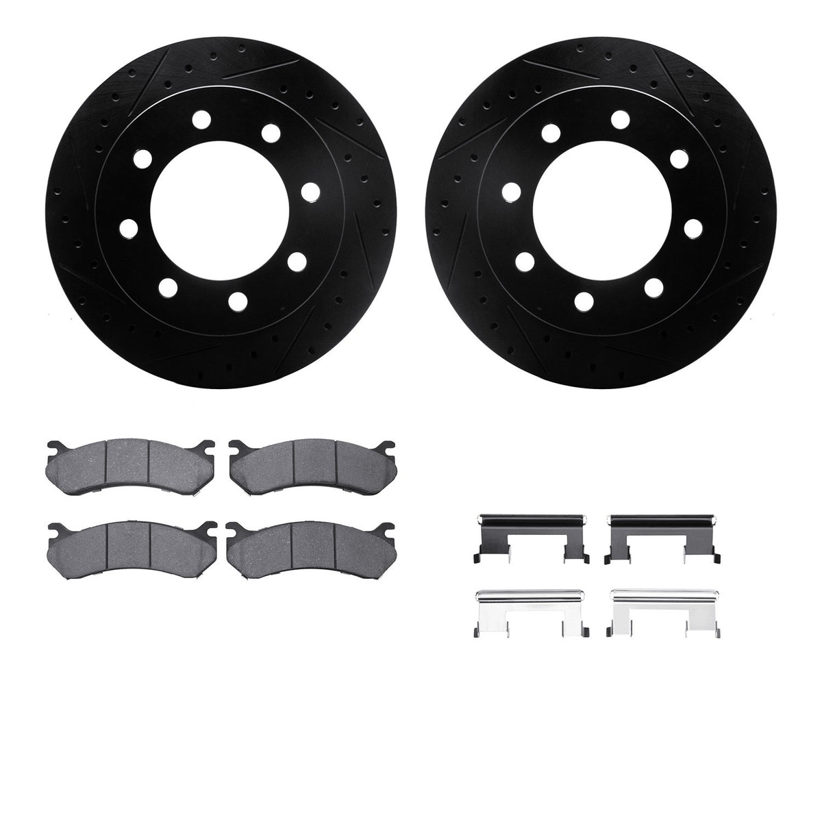 Dynamic Friction Company Disc Brake Kit 8412-48027