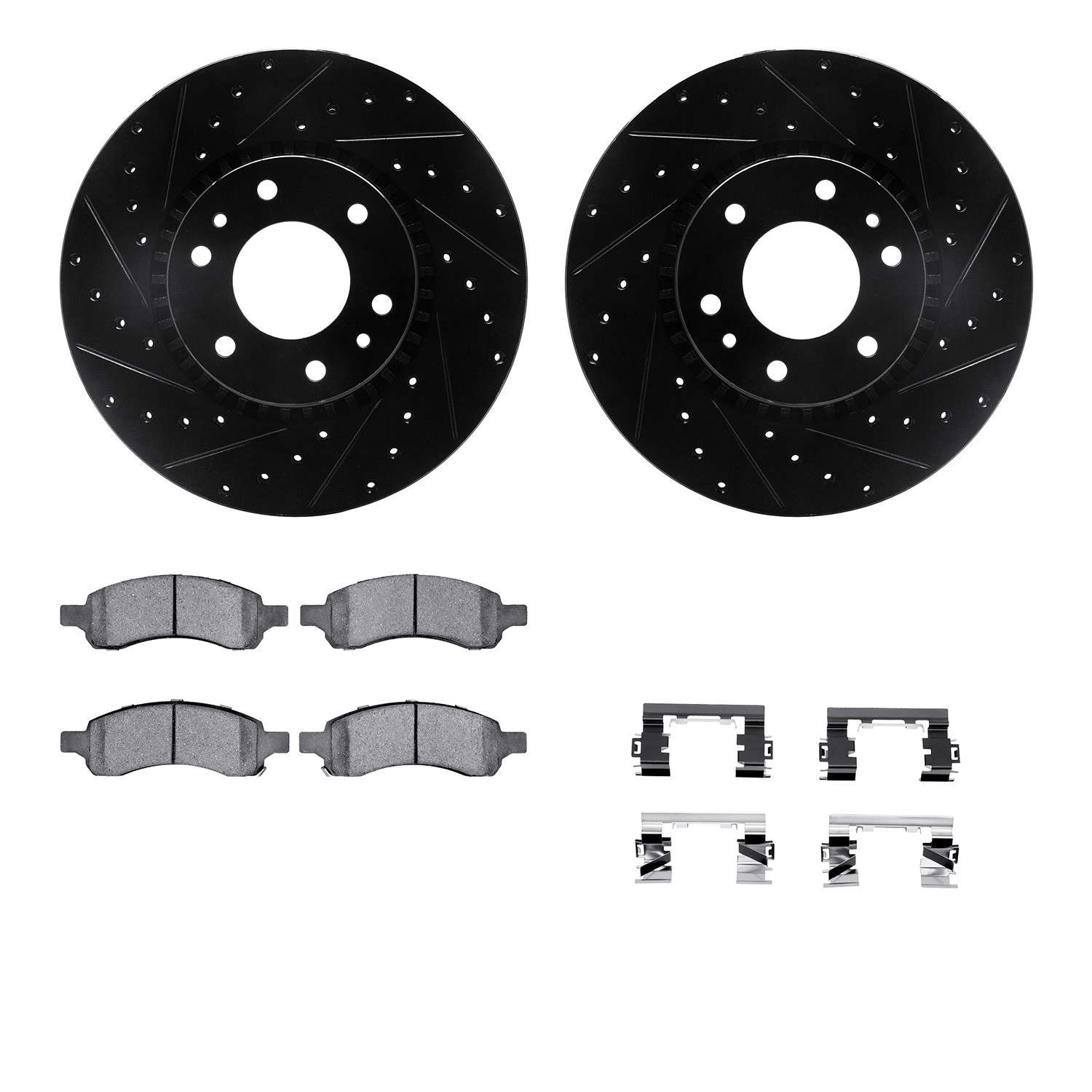 Dynamic Friction Company Disc Brake Kit 8412-48031