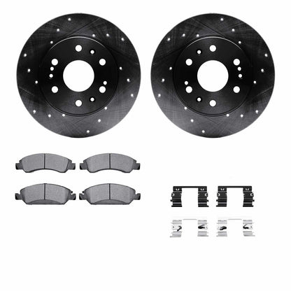 Dynamic Friction Company Disc Brake Kit 8412-48036