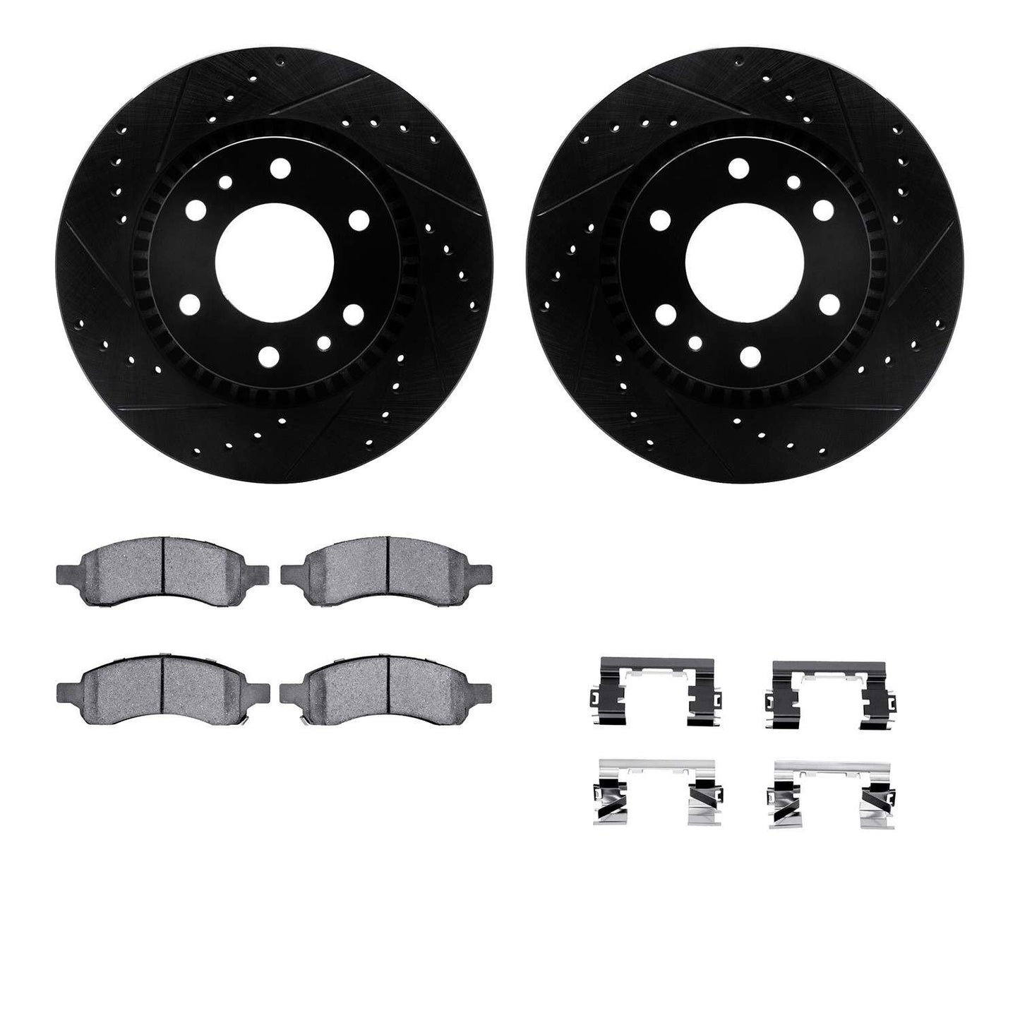 Dynamic Friction Company Disc Brake Kit 8412-48038