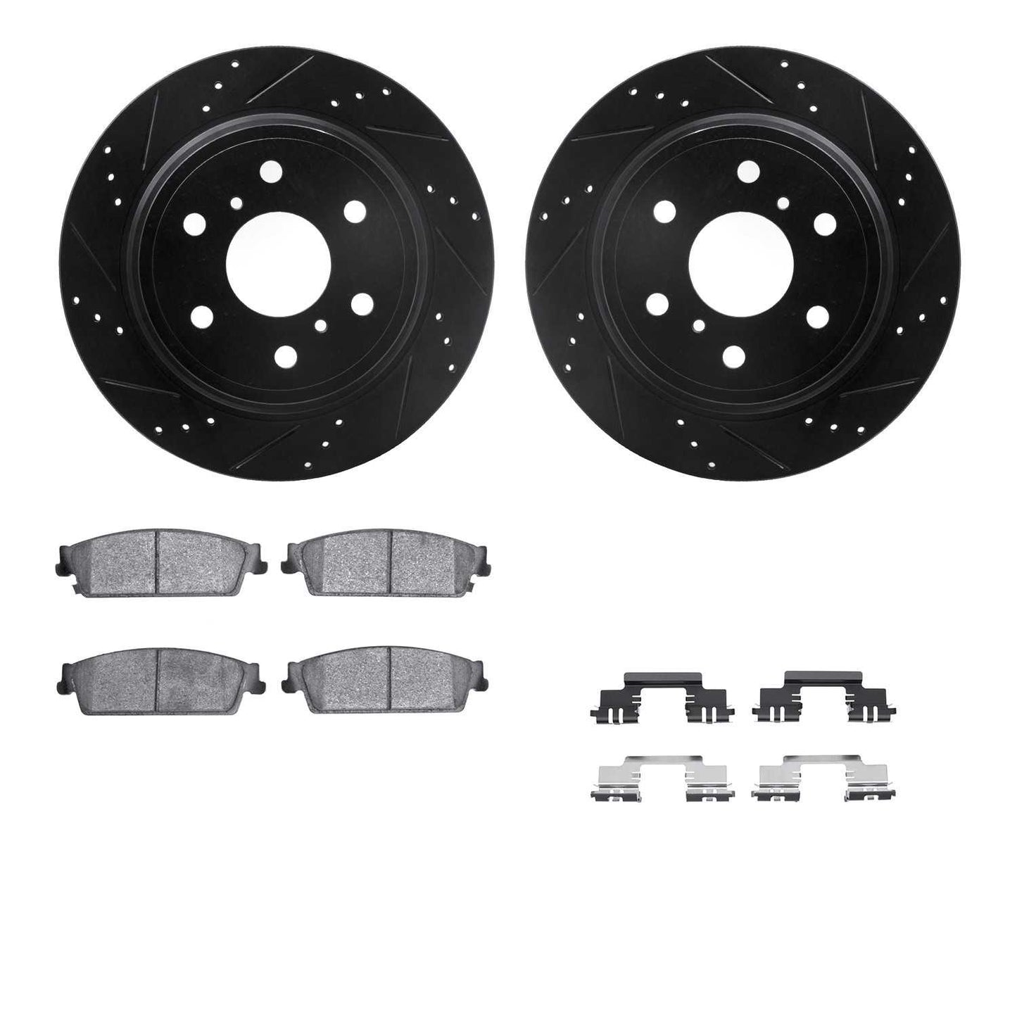 Dynamic Friction Company Disc Brake Kit 8412-48039