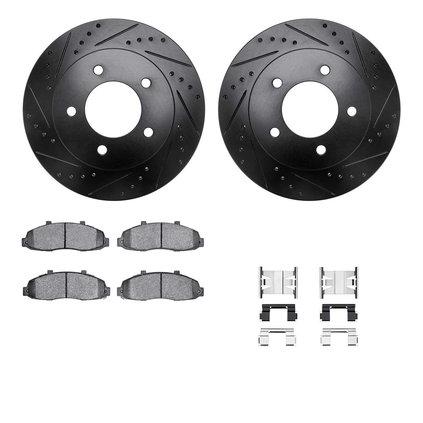 Dynamic Friction Company Disc Brake Kit 8412-54035