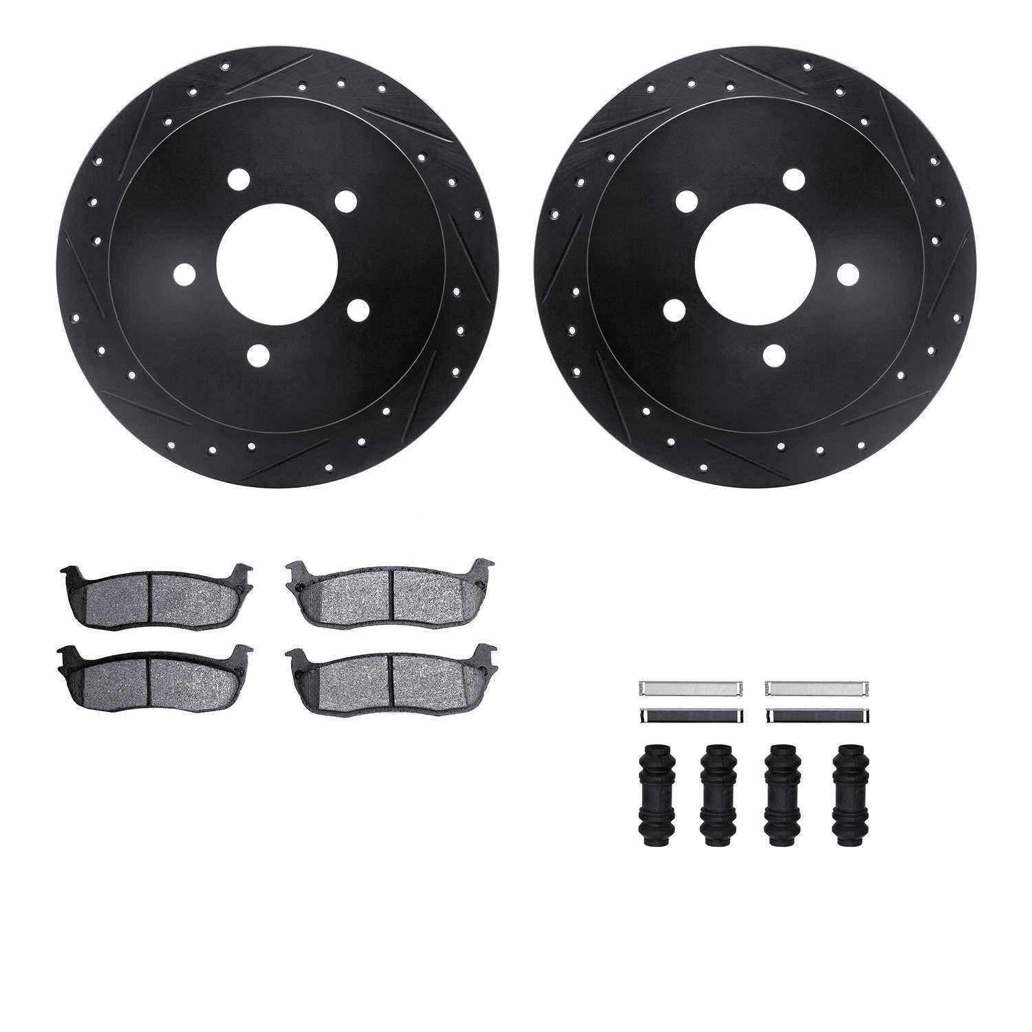 Dynamic Friction Company Disc Brake Kit 8412-54061